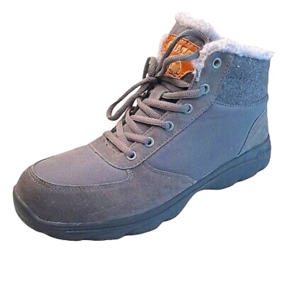 Quatchi Womens Fur Lined Cold Weather Boots Size 10 Gary Lace Up Ankle Shoes - Picture 1 of 9
